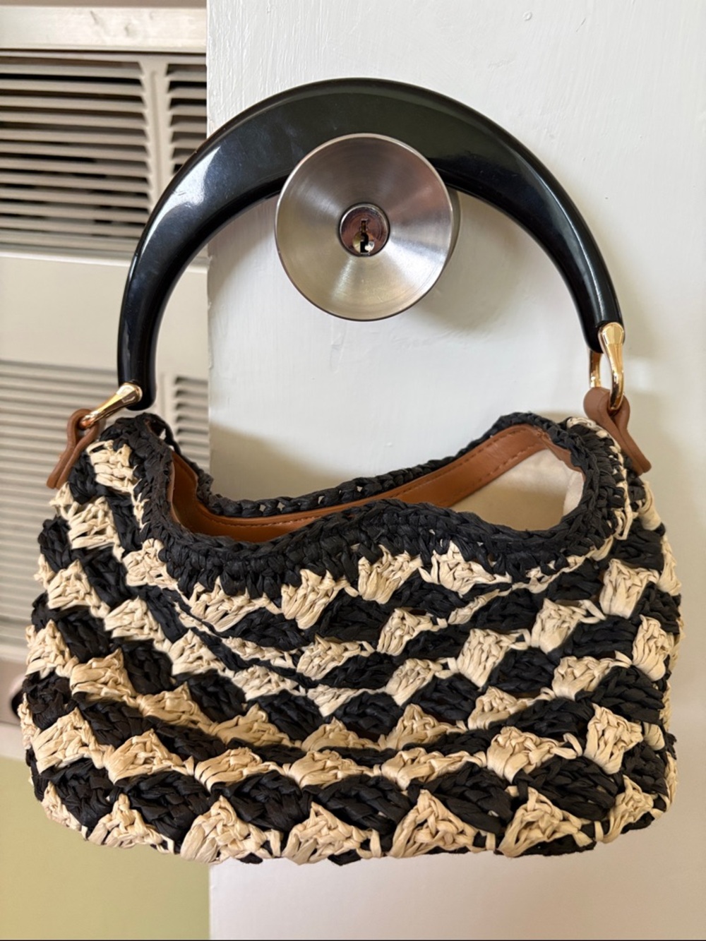 Mini Straw Bucket Bag - A New Day